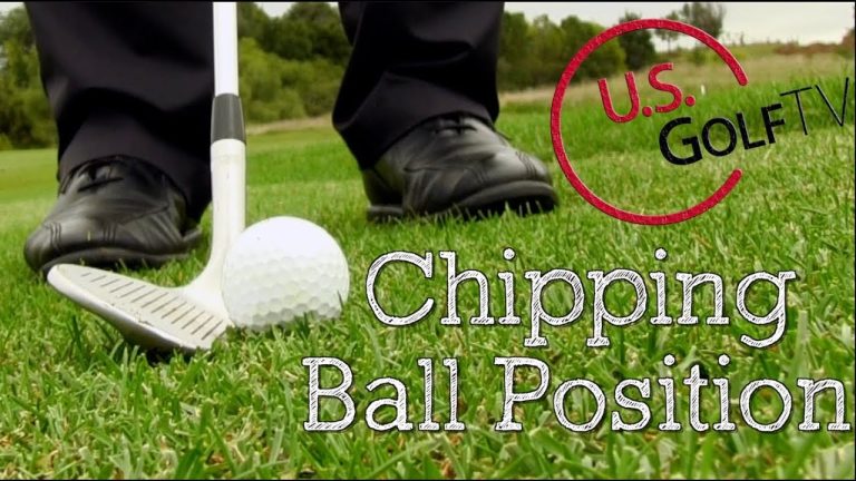 Perfecting Your Chipping Technique: Optimal Ball Position Revealed