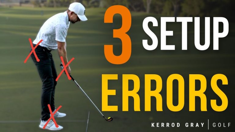 Mastering the Perfect Golf Swing: Avoiding Common Setup Mistakes