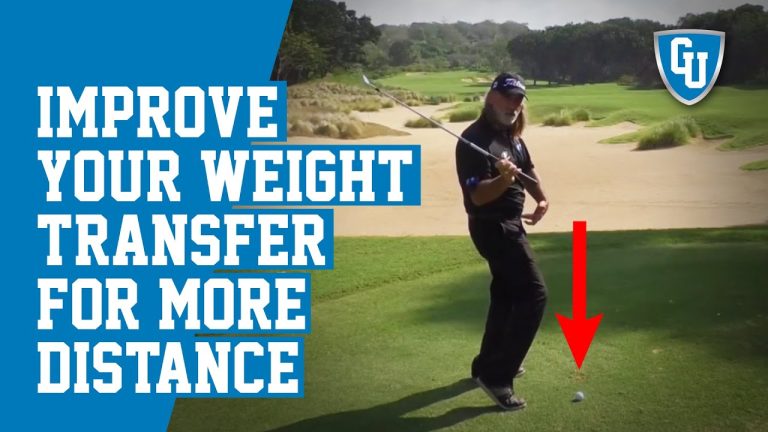 Mastering Golf Swing Accuracy: The Power of Weight Transfer