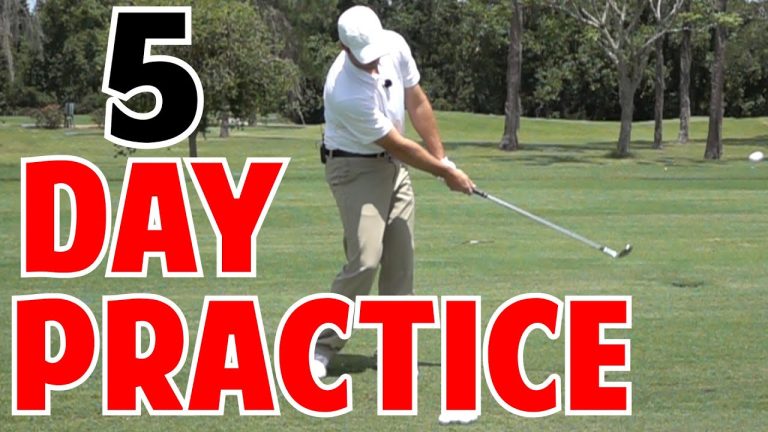 The Ultimate Guide to Designing an Effective Golf Swing Practice Schedule