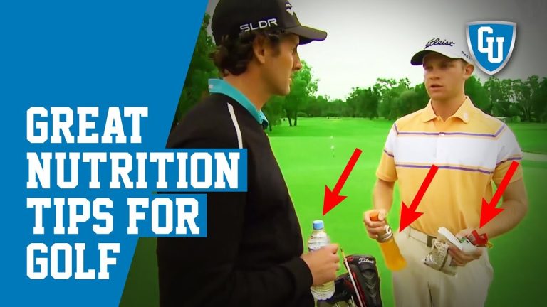 Mastering Your Golf Swing: Unlocking the Power of Nutrition
