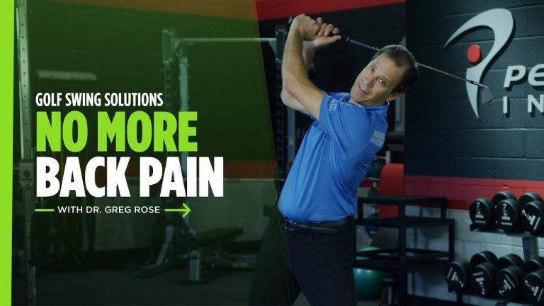 Mastering the Perfect Golf Swing: Effective Techniques for Preventing Back Pain